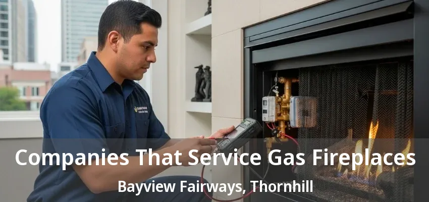 Companies That Service Gas Fireplaces Bayview Fairways, Thornhill - ON
