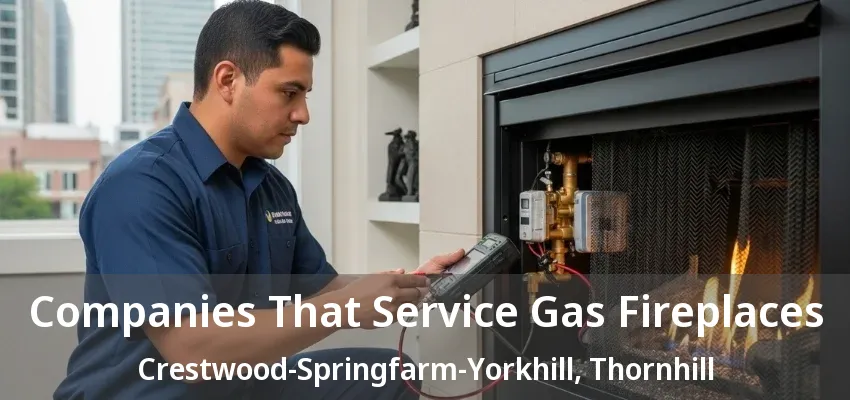 Companies That Service Gas Fireplaces Crestwood-Springfarm-Yorkhill, Thornhill - ON
