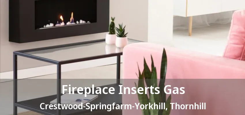 Fireplace Inserts Gas Crestwood-Springfarm-Yorkhill, Thornhill - ON