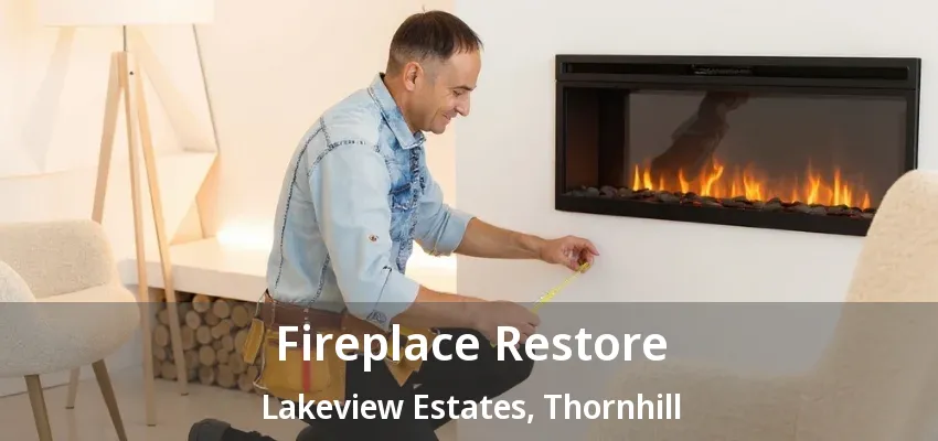 Fireplace Restore Lakeview Estates, Thornhill - ON