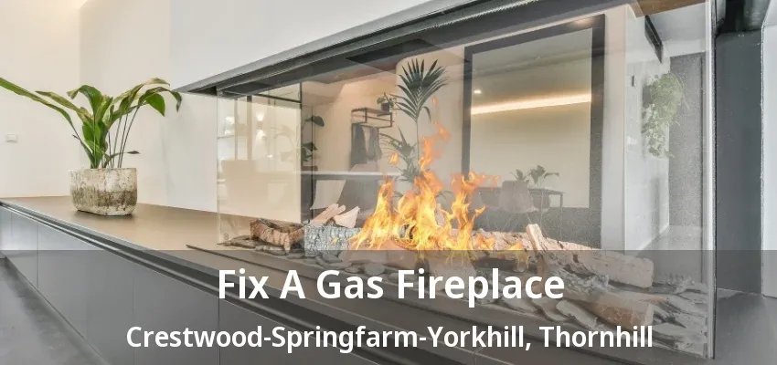 Fix A Gas Fireplace Crestwood-Springfarm-Yorkhill, Thornhill - ON