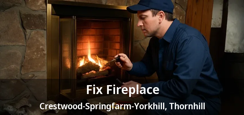 Fix Fireplace Crestwood-Springfarm-Yorkhill, Thornhill - ON
