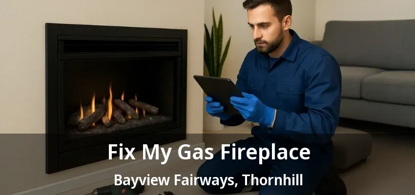 Fix My Gas Fireplace Bayview Fairways, Thornhill - ON