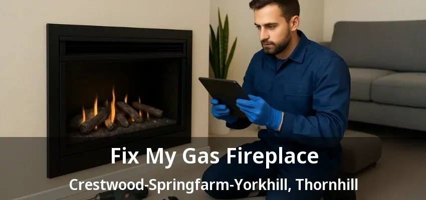 Fix My Gas Fireplace Crestwood-Springfarm-Yorkhill, Thornhill - ON