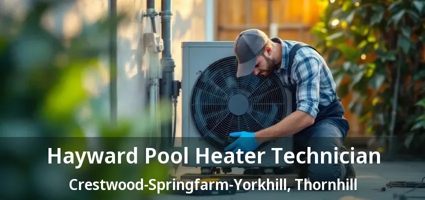 Hayward Pool Heater Technician Crestwood-Springfarm-Yorkhill, Thornhill - ON