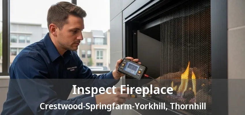 Inspect Fireplace Crestwood-Springfarm-Yorkhill, Thornhill - ON Inspect Fireplace Crestwood-Springfarm-Yorkhill, Thornhill - ON
