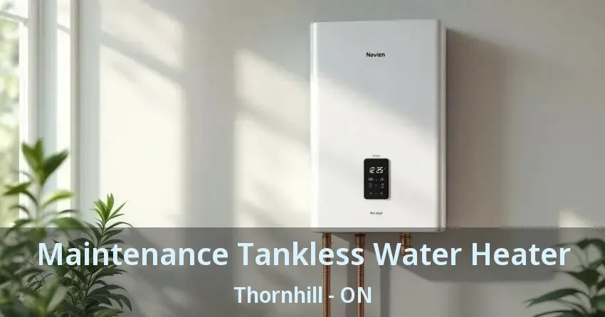 Maintenance Tankless Water Heater Thornhill - ON Maintenance Tankless Water Heater Thornhill - ON