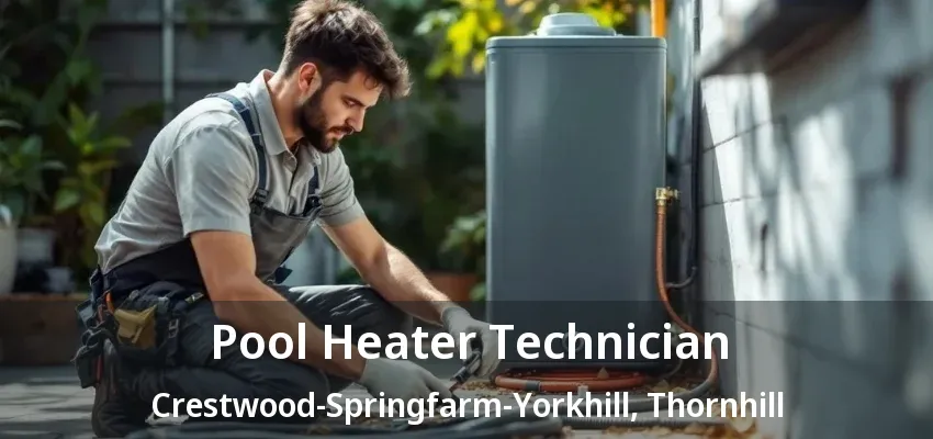 Pool Heater Technician Crestwood-Springfarm-Yorkhill, Thornhill - ON