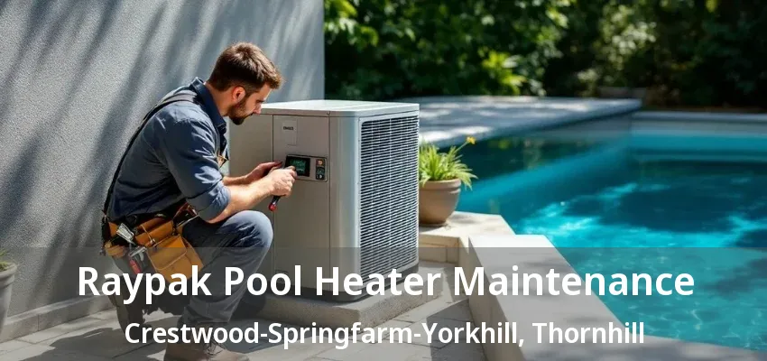Raypak Pool Heater Maintenance Crestwood-Springfarm-Yorkhill, Thornhill - ON