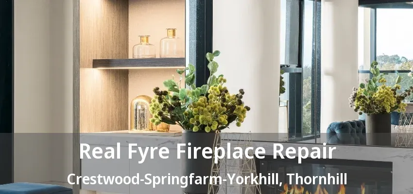Real Fyre Fireplace Repair Crestwood-Springfarm-Yorkhill, Thornhill - ON
