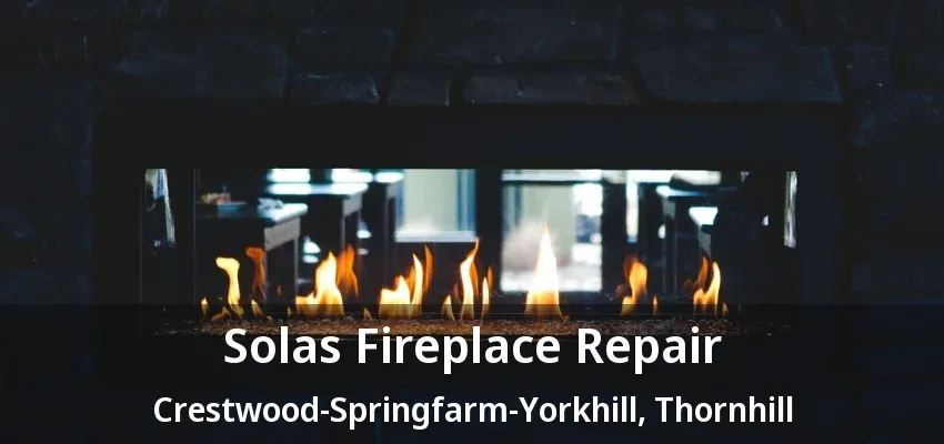 Solas Fireplace Repair Crestwood-Springfarm-Yorkhill, Thornhill - ON