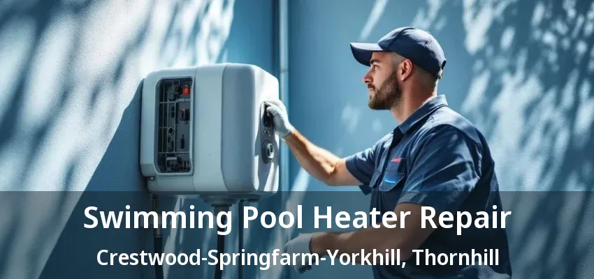 Swimming Pool Heater Repair Crestwood-Springfarm-Yorkhill, Thornhill - ON