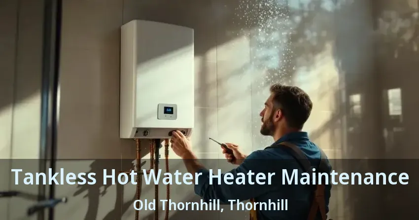 Tankless Hot Water Heater Maintenance Old Thornhill, Thornhill - ON