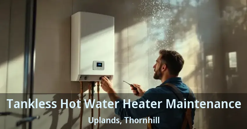 Tankless Hot Water Heater Maintenance Uplands, Thornhill - ON