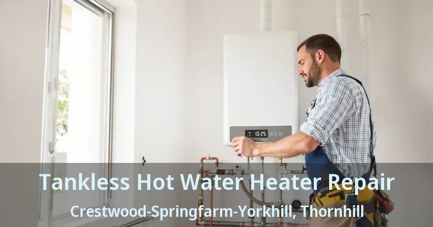 Tankless Hot Water Heater Repair Crestwood-Springfarm-Yorkhill, Thornhill - ON Tankless Hot Water Heater Repair Crestwood-Springfarm-Yorkhill, Thornhill - ON