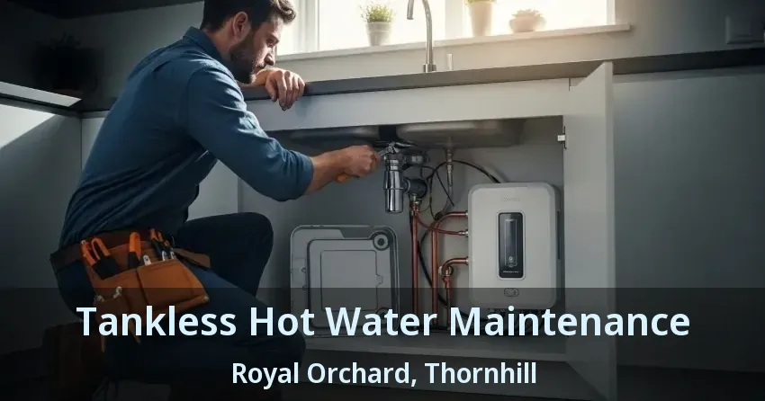 Tankless Hot Water Maintenance Royal Orchard, Thornhill - ON Tankless Hot Water Maintenance Royal Orchard, Thornhill - ON