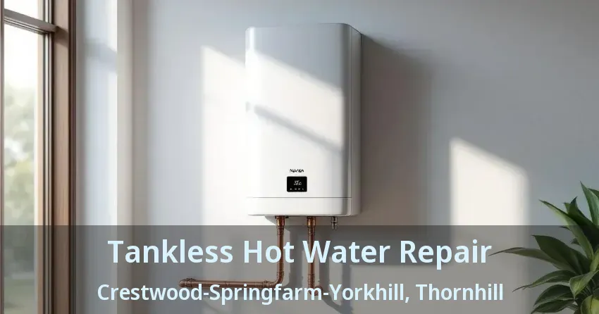 Tankless Hot Water Repair Crestwood-Springfarm-Yorkhill, Thornhill - ON