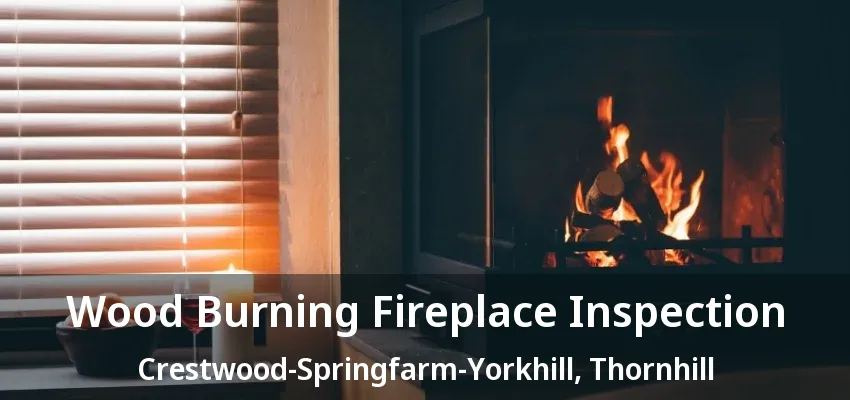 Wood Burning Fireplace Inspection Crestwood-Springfarm-Yorkhill, Thornhill - ON Wood Burning Fireplace Inspection Crestwood-Springfarm-Yorkhill, Thornhill - ON