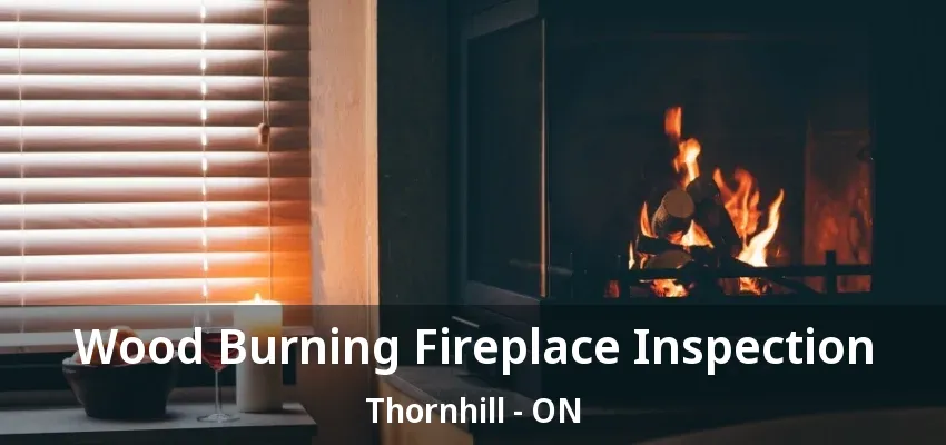 Wood Burning Fireplace Inspection Thornhill - ON